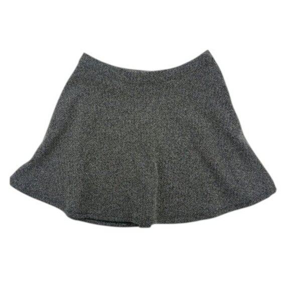 Abercrombie & Fitch Skater Skirt Women’s S Gray Knit Stretch Flare Casual Cute - Picture 1 of 8